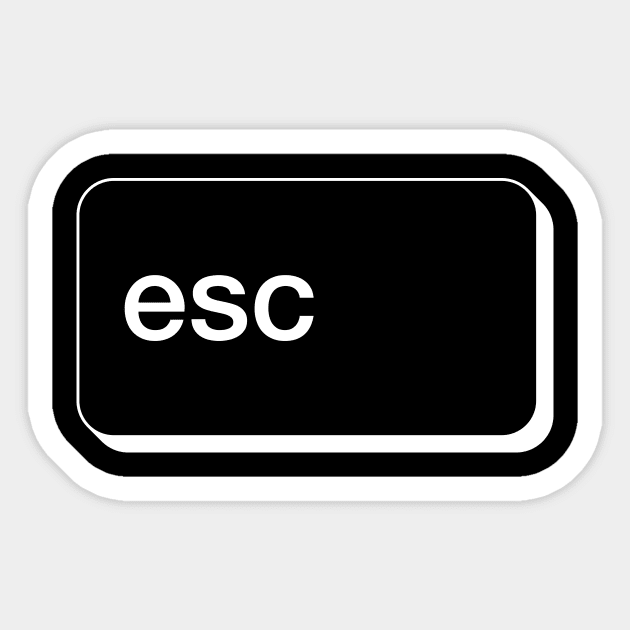 ESC Sticker by JFCharles